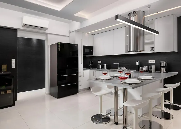 Rhodes Skyline With Out Door Jacuzzi Sea View A2 Ixia (Rhodes)