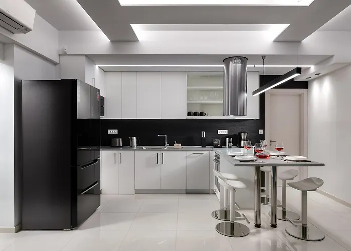 Rhodes Skyline With Out Door Jacuzzi Sea View A2